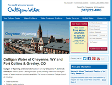 Tablet Screenshot of culligancheyenne.com